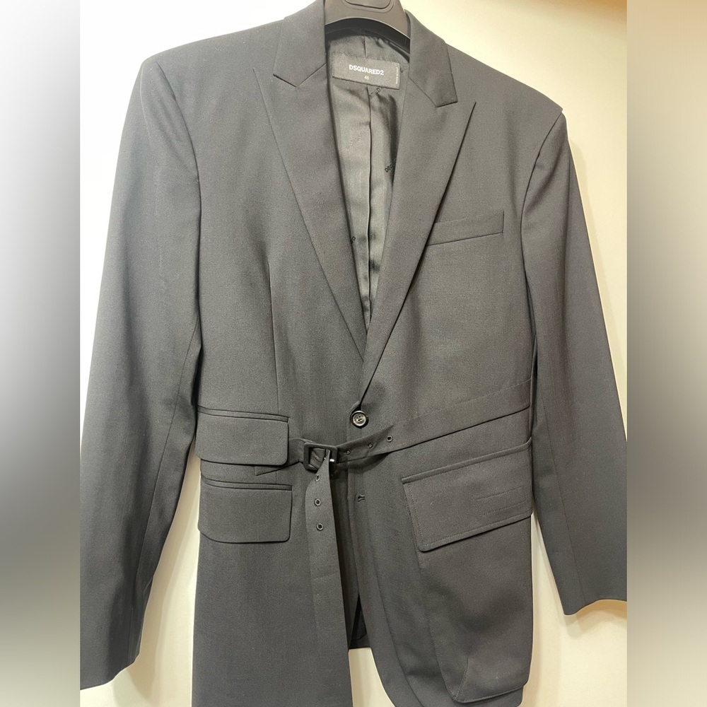 Dsquared 2 Black Blazer new size 48 Italian size